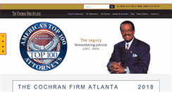 Desktop Screenshot of cochranfirmatlanta.com